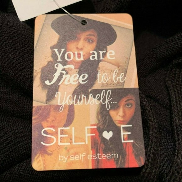 Self Esteem NWT Fleece Sweatshirt w/Hood - Picture 4 of 7